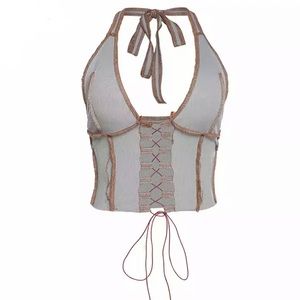 Cute stringy halter top